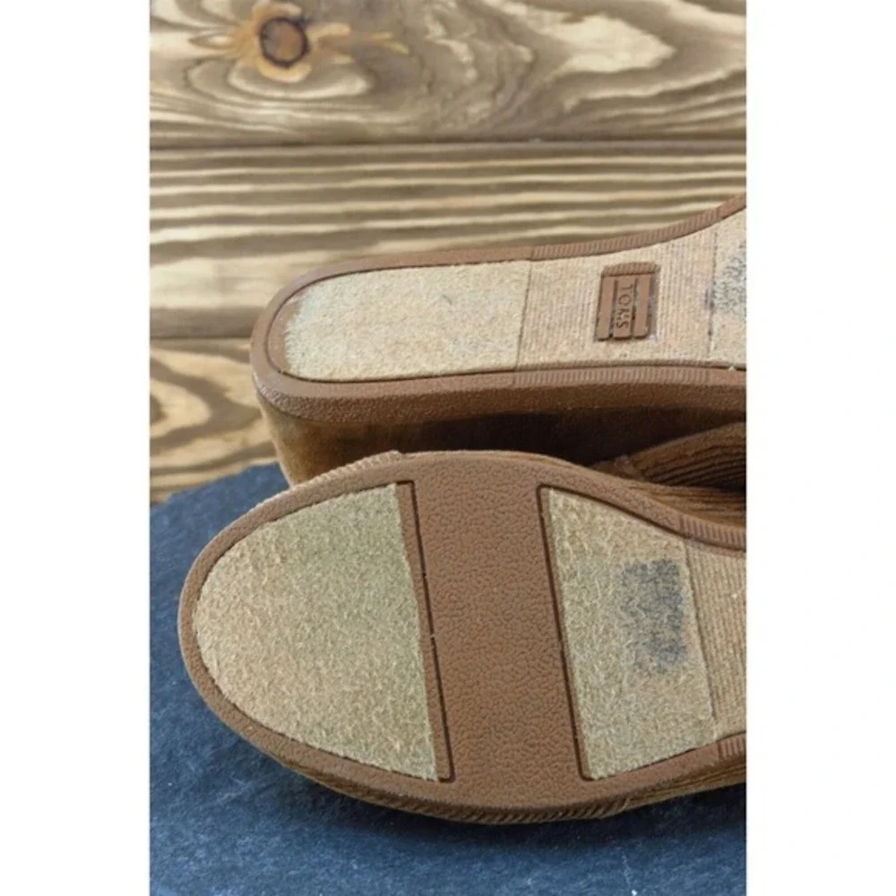 Toms Youth Girls Shoes‎ Size 4 M Brown Short Boot Synthetic